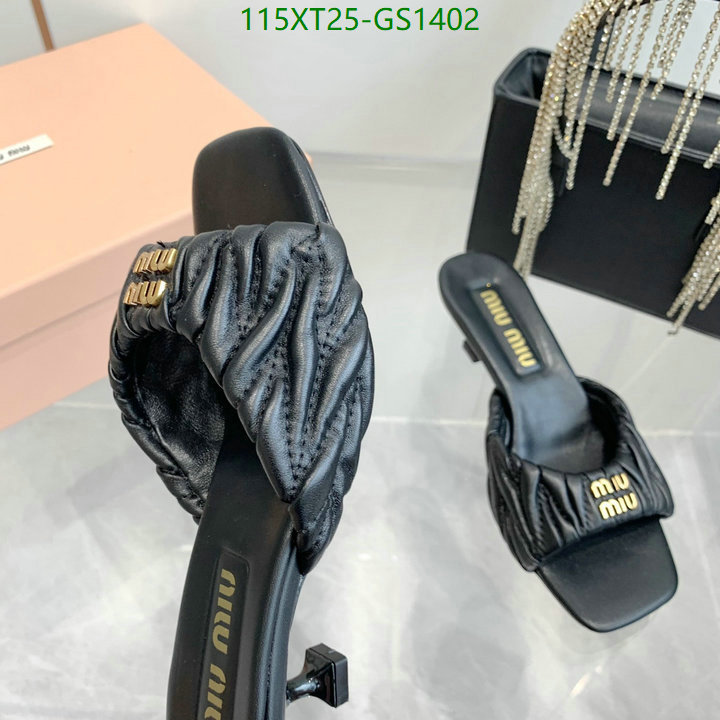 Women Shoes-Miu Miu Code: GS1402 $: 115USD