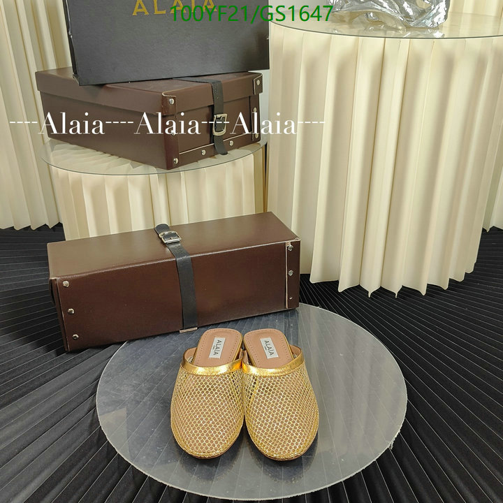 Women Shoes-ALAIA Code: GC1647 $: 100USD