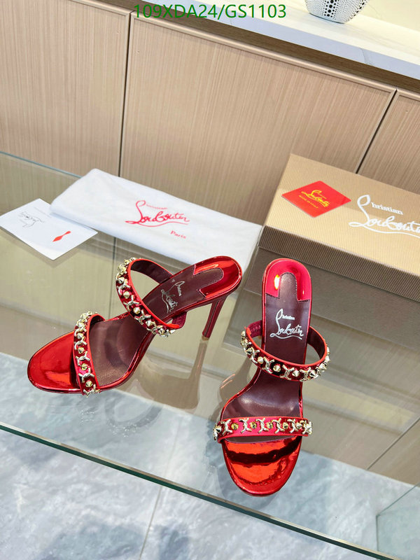 Women Shoes-Christian Louboutin Code: GS1103 $: 109USD
