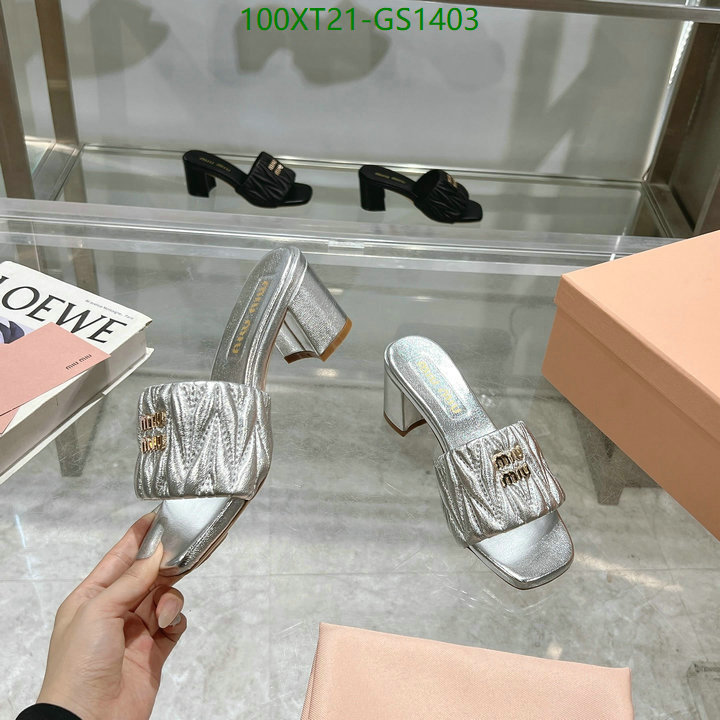 Women Shoes-Miu Miu Code: GS1403 $: 100USD