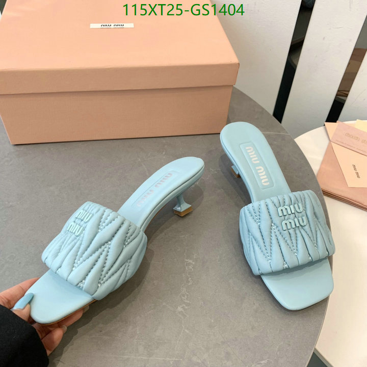 Women Shoes-Miu Miu Code: GS1404 $: 115USD