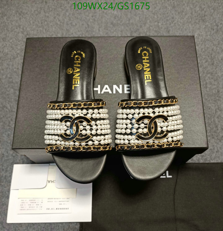 Women Shoes-Chanel Code: GS1675 $: 109USD