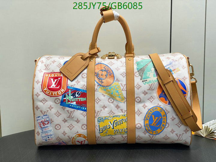 LV Bag-(Mirror)-Keepall BandouliRe 45-50- Code: GB6085 $: 285USD