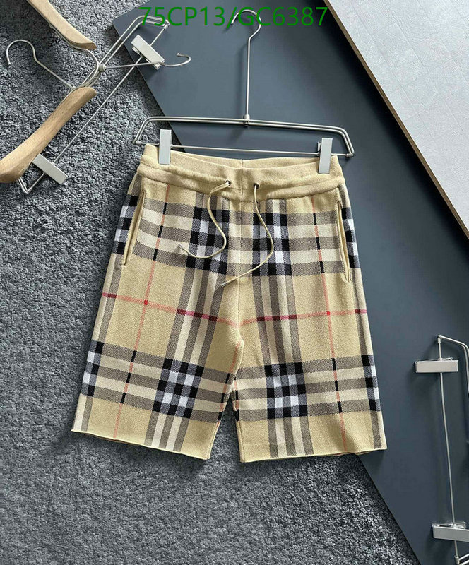 Clothing-Burberry Code: GC6387 $: 75USD
