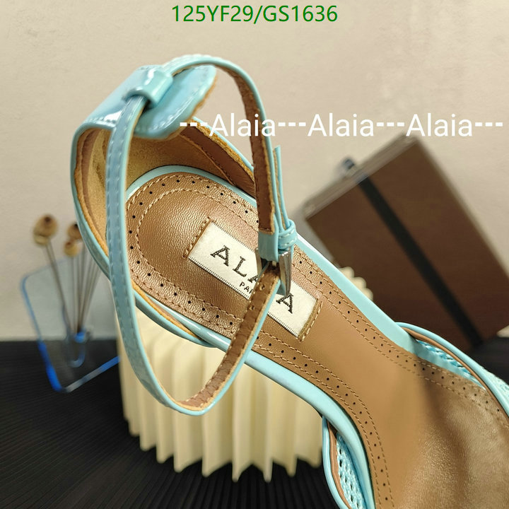 Women Shoes-ALAIA Code: GC1636 $: 125USD
