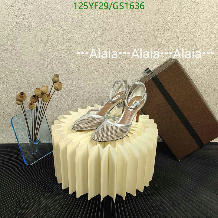 Women Shoes-ALAIA Code: GC1636 $: 125USD