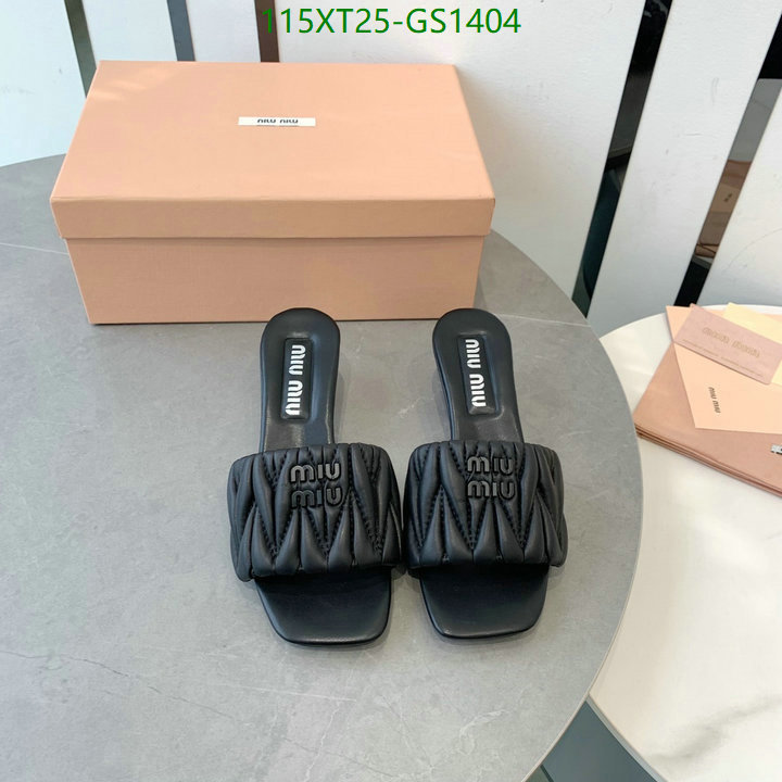 Women Shoes-Miu Miu Code: GS1404 $: 115USD