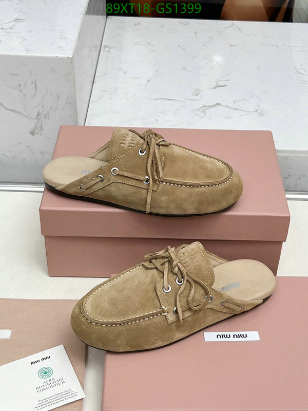 Women Shoes-Miu Miu Code: GS1399 $: 89USD