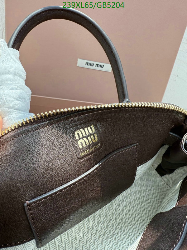 Miu Miu Bag-(Mirror)-Handbag- Code: GB5204 $: 239USD