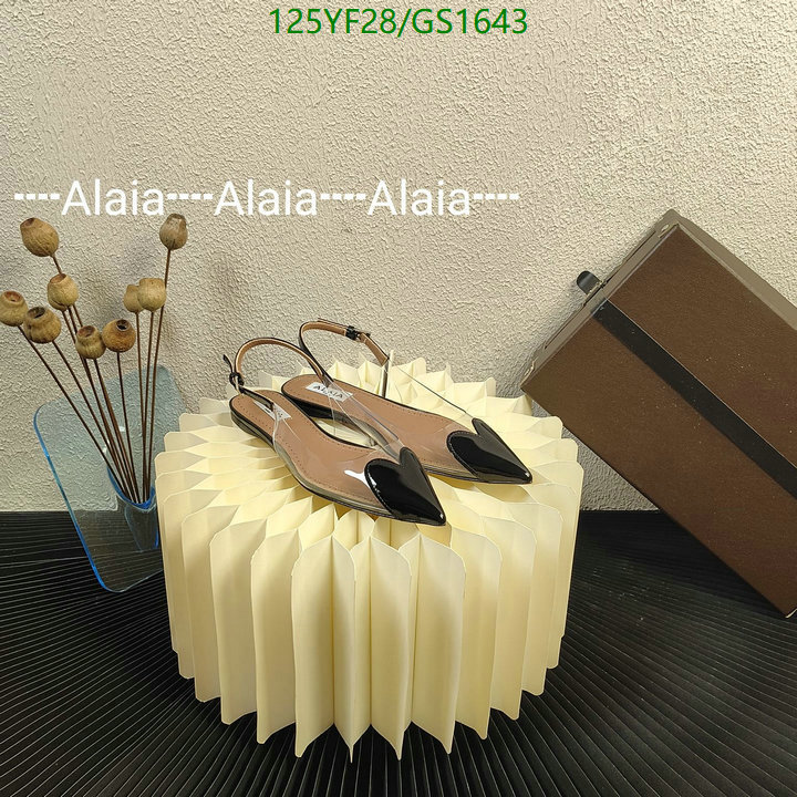 Women Shoes-ALAIA Code: GS1643 $: 125USD