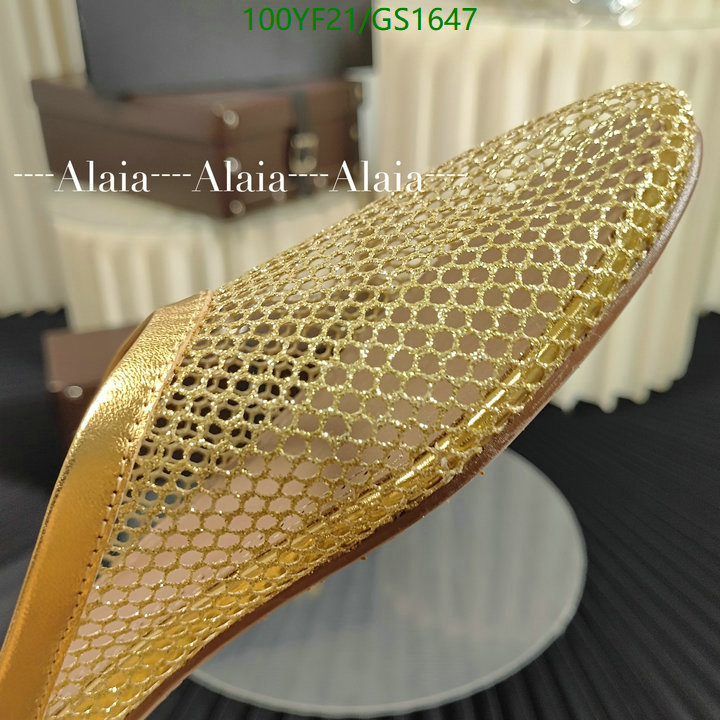 Women Shoes-ALAIA Code: GC1647 $: 100USD