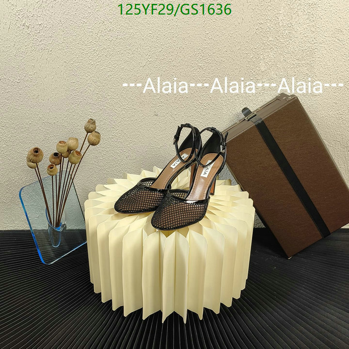 Women Shoes-ALAIA Code: GC1636 $: 125USD