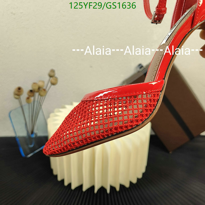 Women Shoes-ALAIA Code: GC1636 $: 125USD