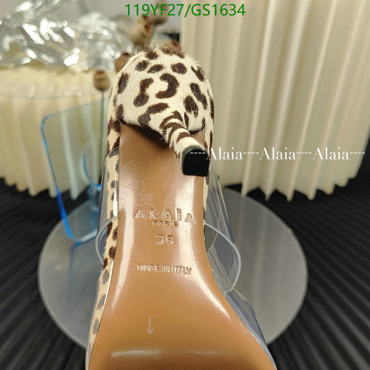 Women Shoes-ALAIA Code: GC1634 $: 119USD