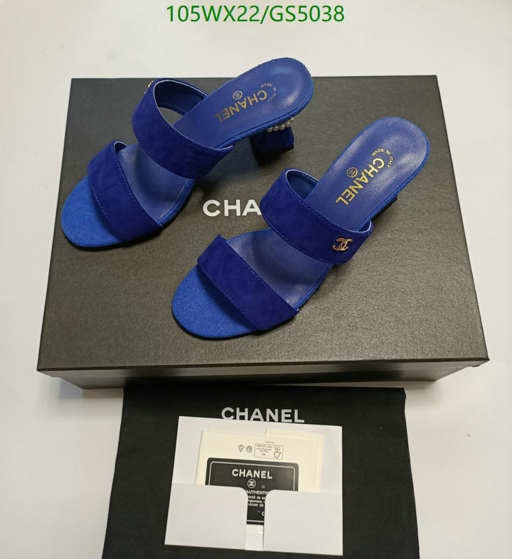 Women Shoes-Chanel Code: GS5038 $: 105USD