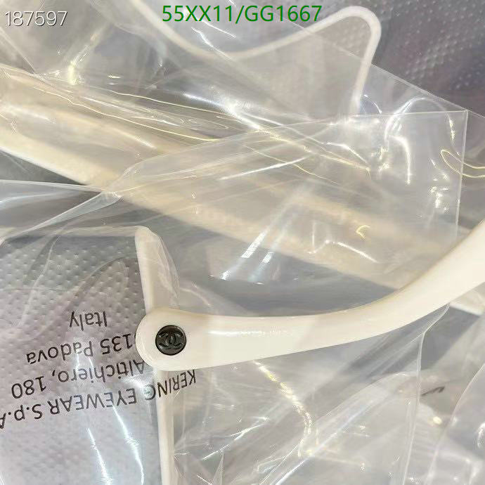 Glasses-Chanel Code: GG1667 $:55USD