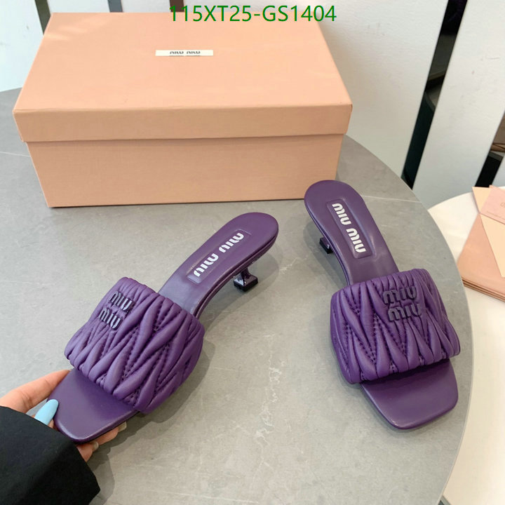 Women Shoes-Miu Miu Code: GS1404 $: 115USD