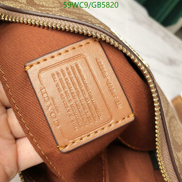 Coach Bag-(4A)-Crossbody- Code: GB5820 $: 59USD
