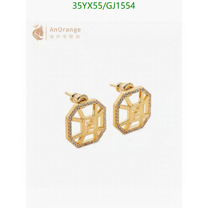 Jewelry-Fendi Code: GJ1554 $:35USD