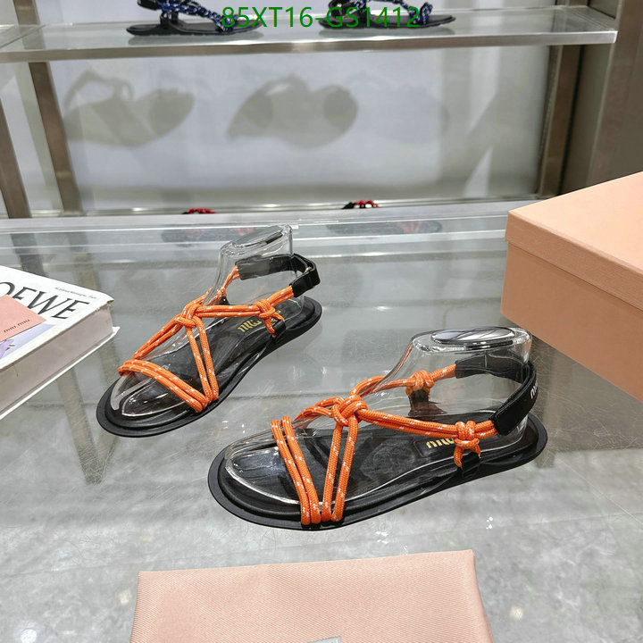Women Shoes-Miu Miu Code: GS1412 $: 85USD
