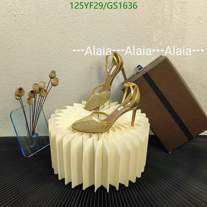 Women Shoes-ALAIA Code: GC1636 $: 125USD