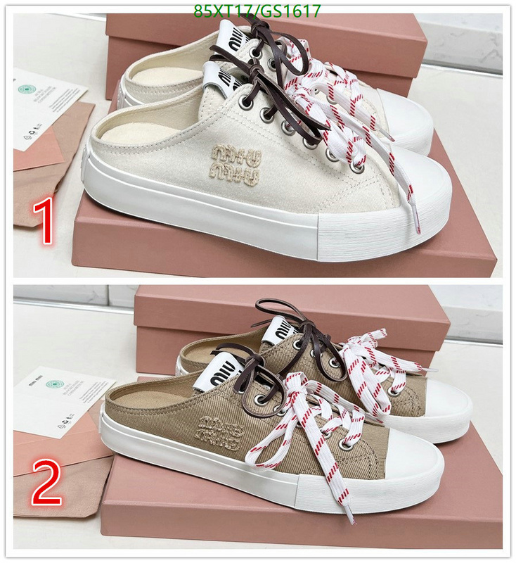 Women Shoes-Miu Miu Code: GS1617 $: 85USD