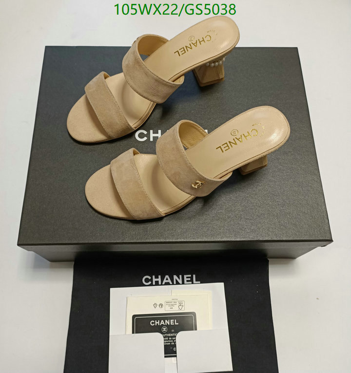 Women Shoes-Chanel Code: GS5038 $: 105USD