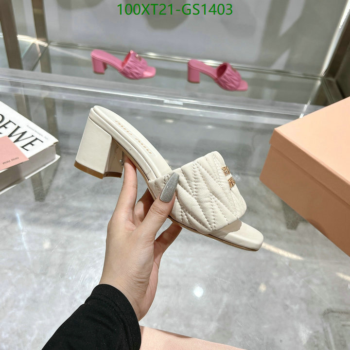 Women Shoes-Miu Miu Code: GS1403 $: 100USD