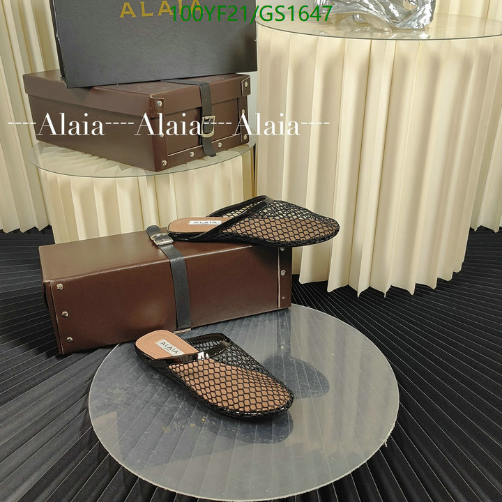 Women Shoes-ALAIA Code: GC1647 $: 100USD