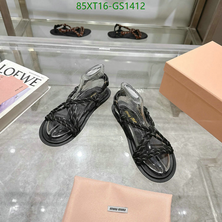 Women Shoes-Miu Miu Code: GS1412 $: 85USD