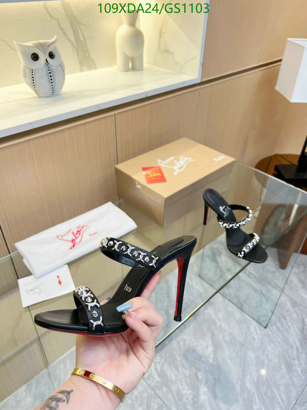 Women Shoes-Christian Louboutin Code: GS1103 $: 109USD