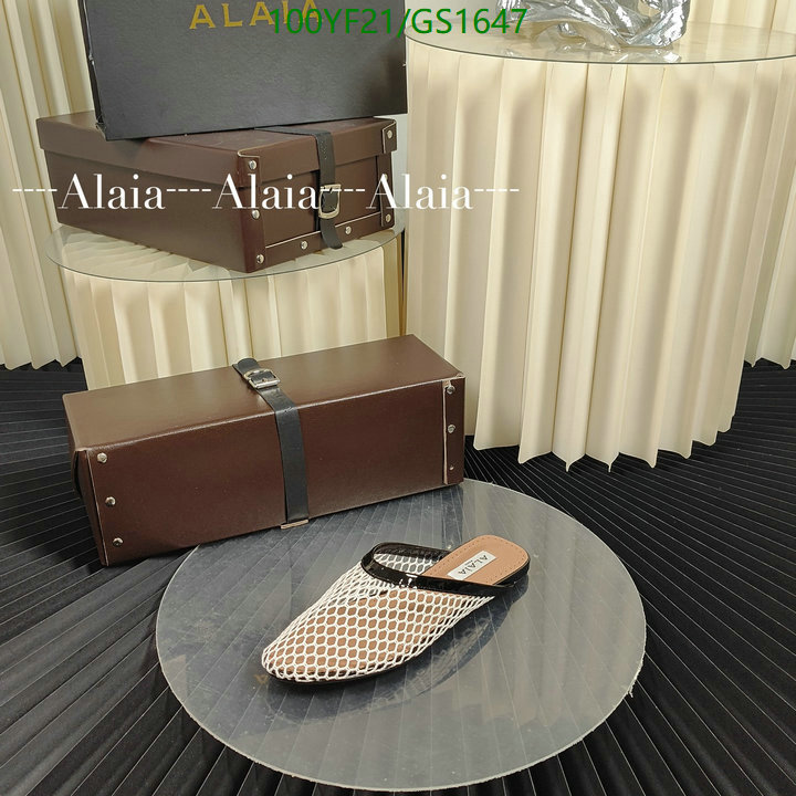 Women Shoes-ALAIA Code: GC1647 $: 100USD