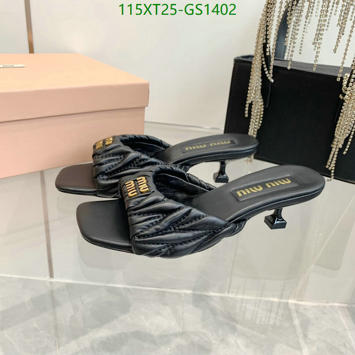 Women Shoes-Miu Miu Code: GS1402 $: 115USD