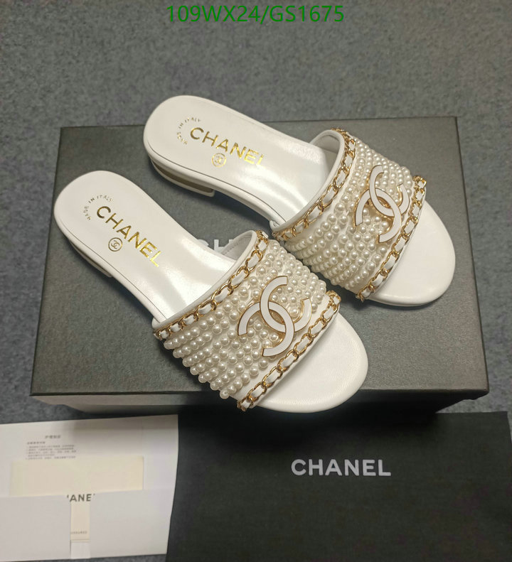 Women Shoes-Chanel Code: GS1675 $: 109USD