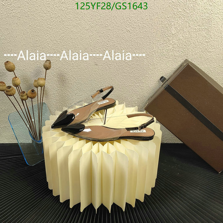 Women Shoes-ALAIA Code: GS1643 $: 125USD