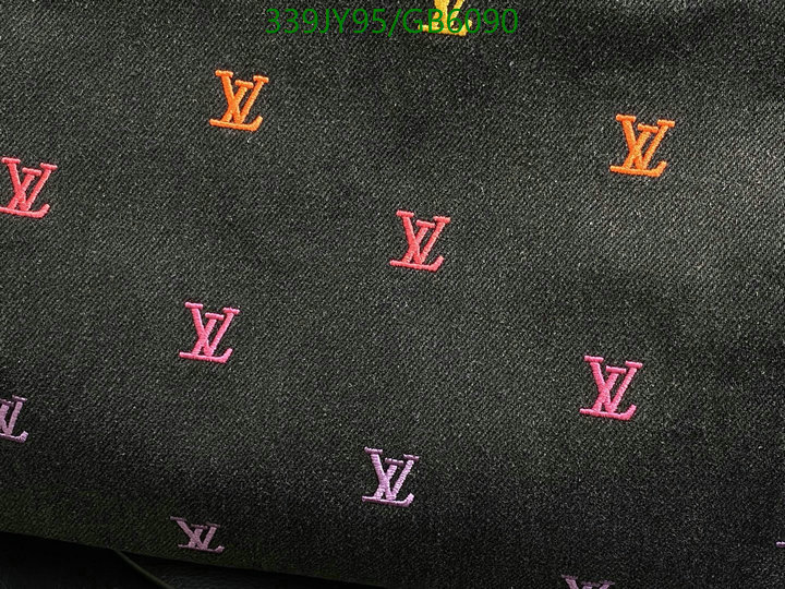 LV Bag-(Mirror)-Keepall BandouliRe 45-50- Code: GB6090 $: 339USD