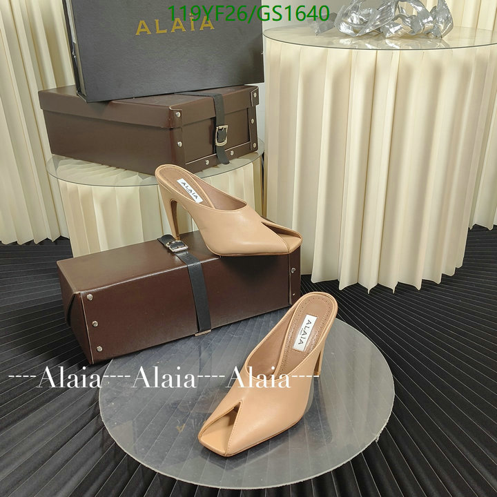 Women Shoes-ALAIA Code: GC1640 $: 119USD
