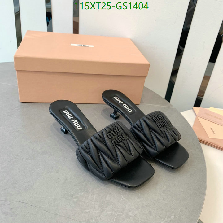 Women Shoes-Miu Miu Code: GS1404 $: 115USD