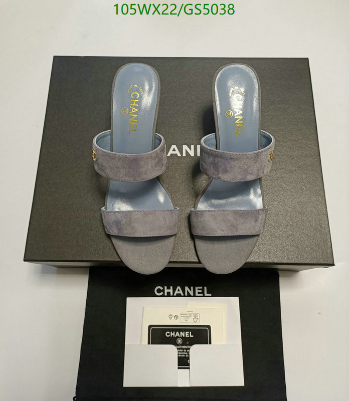 Women Shoes-Chanel Code: GS5038 $: 105USD