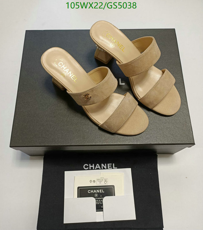 Women Shoes-Chanel Code: GS5038 $: 105USD