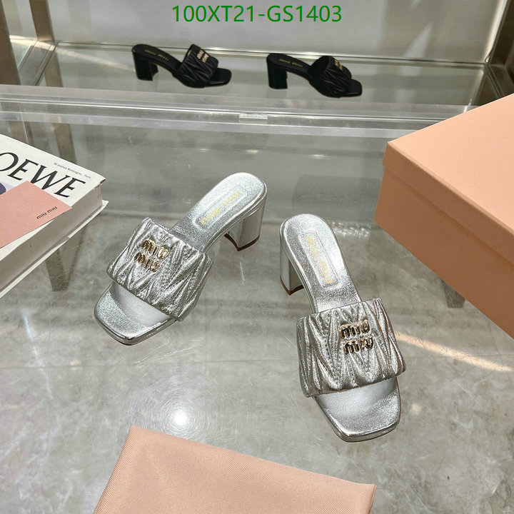 Women Shoes-Miu Miu Code: GS1403 $: 100USD