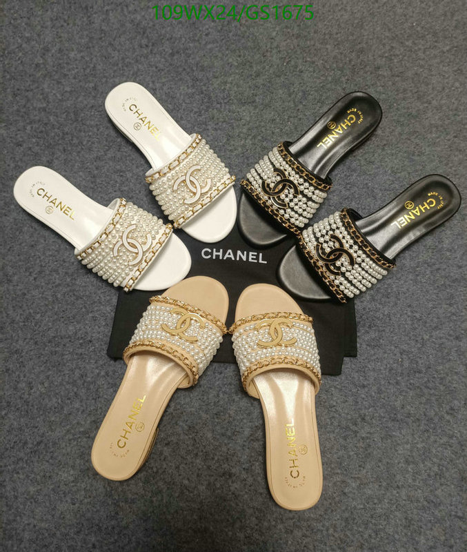 Women Shoes-Chanel Code: GS1675 $: 109USD