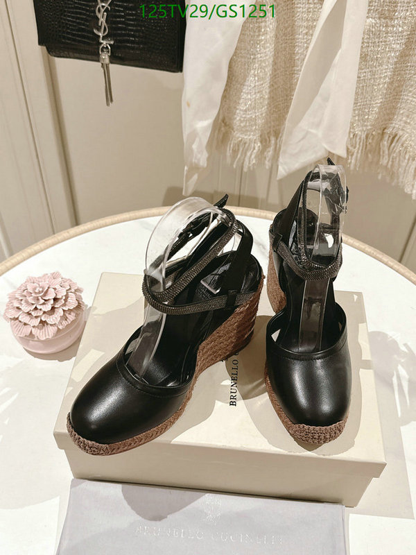 Women Shoes-Brunello Cucinelli Code: GS1251 $: 125USD