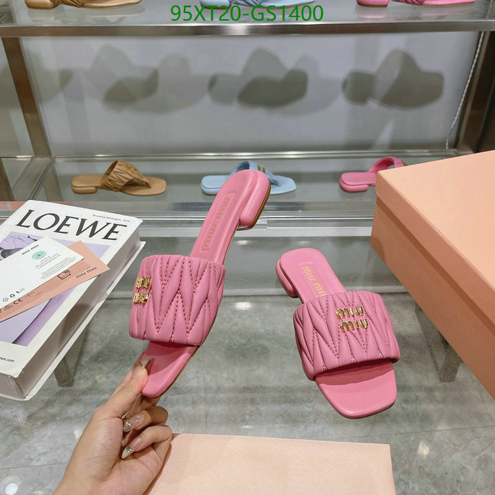 Women Shoes-Miu Miu Code: GS1400 $: 95USD