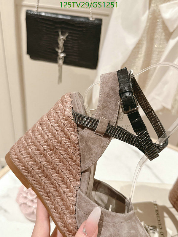 Women Shoes-Brunello Cucinelli Code: GS1251 $: 125USD
