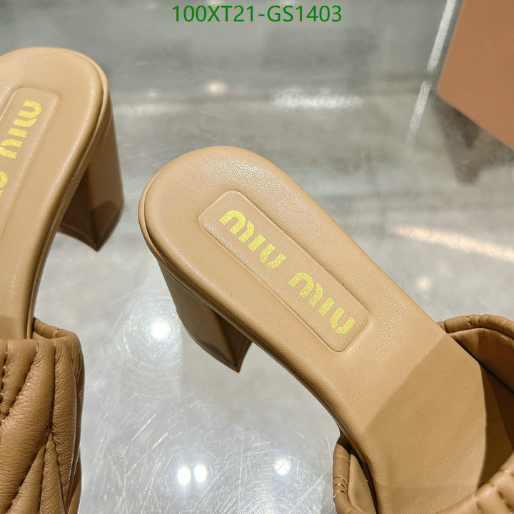 Women Shoes-Miu Miu Code: GS1403 $: 100USD