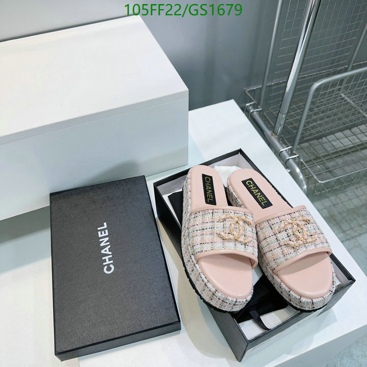 Women Shoes-Chanel Code: GS1679 $: 105USD