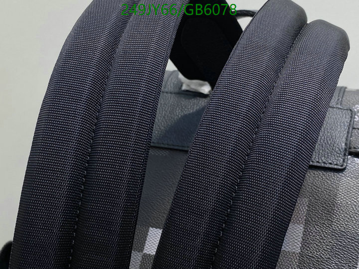 LV Bag-(Mirror)-Backpack- Code: GB6078 $: 249USD