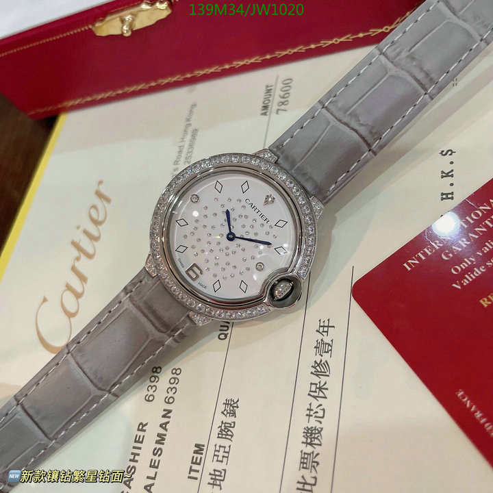 Watch-4A Quality-Cartier Code: JW1020 $: 139USD