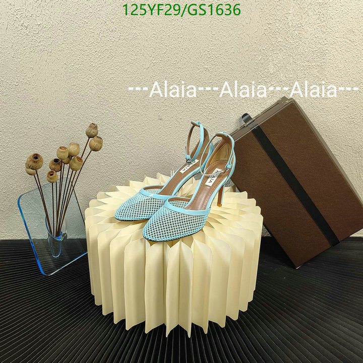 Women Shoes-ALAIA Code: GC1636 $: 125USD